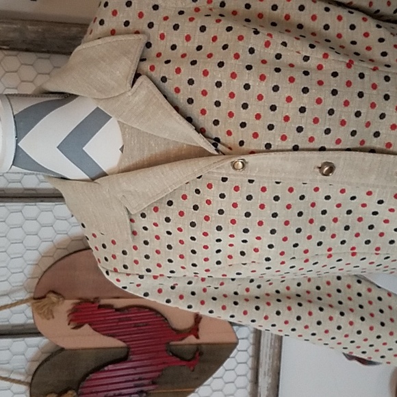 VINTAGE 1970's Polyester Dress - Picture 2 of 16